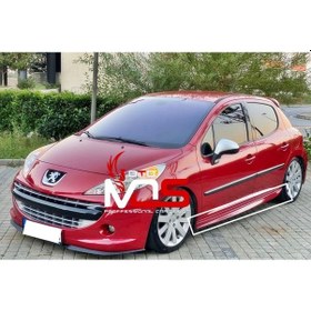 Resim Peugeot 207 Aero Marşpiyel Sağ Sol Tk Fiberglass Boyasız 