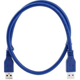 Resim Alfais 5253 Usb 3.0 Erkek Erkek Ara Bağlantı Kablosu Uzatma Ekleme 1 Metre 