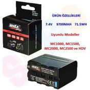 Resim Sony Np F970 Npf970 Pdx Batarya Pil Mc1500.Mc2000.Mc2500.Hdv 