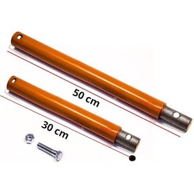 Resim Tomking Toprak Burgu Makinası Uzatma Aparatları 30/50 Cm 