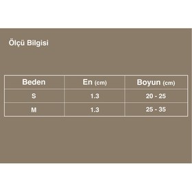 Resim Elastik, Mavi Kedi Boyun Tasması - S 