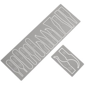 Resim Jabe Ultra Ince Metal Cpu Anakart Pry Aracı 