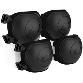 Resim Scoot and Ride XXS-S Dizlik ve Dirseklik Scooter Koruyucu Set Black&Ash 230925-00172 