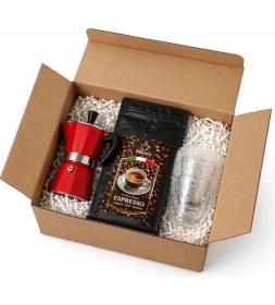 Resim Mira's Coffee Moka Pot Espresso Başlangıç Seti 100ML | 2’li 100 ml Fincan + Özel Espresso Kahve 