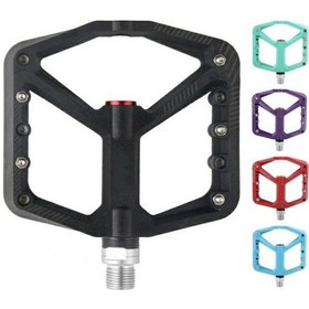 Resim Bike Sky Brıvıga Rulmanlı Çivili Bisiklet Pedal Kırmızı 1. Sınıf Kalite 