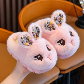 Resim Kızlar & Erkekler için Tüylü Şapkalı ve Kalp/Pasta Gözlü Pofuduk Terlik - Yumuşak Kumaşlı Sıcacık Ev Ayakkabısı, Şirin Pelüş Desenli, Pomponlu Kuzey Ucu Rahat EVA Taban (Pembe/Beyaz) - İdeal Cadılar Bayramı Hediyesi, Düz Yuvarlak Burunlu Fleece Astarlı Çizgi Film Temalı Sonbahar & Kışlık Mevsim, Sevimli Terlikler,Ev Terliği,Sneaker Terlikler,Hayvan Desenli Terlikler,Komik Terlikler,Peluş Terlikler,Kışlık Terlikler,Genç Terlikler 