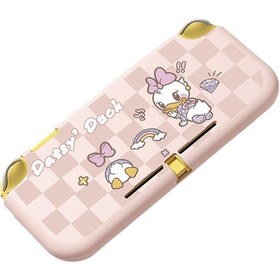 Resim Nintendo Switch Lite Buzlu Kabartmalı Koruyucu Kılıf Tpu Yumuşak Kılıf Papatya 
