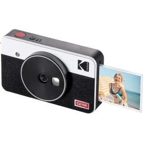 Resim Kodak Mini Shot 2 Retro 4pass 2'si 1 Arada Anında Kamera ve Fotoğraf Yazıcısı (5,3 x 8,6 Cm) + 8 Sayfa, Beyaz 