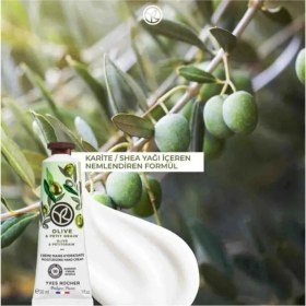 Resim Yves Rocher Zeytin ve Turunç Özlü Vegan Nemlendirici El Kremi 30 ml 