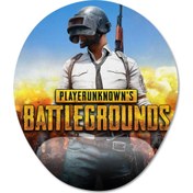 Resim Pubg Bilek Destekli Mousepad Model - 1 Oval 