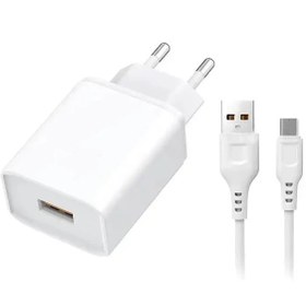 Resim Tonex TX-11 10W 2.1A Hızlı Şarj Type-C Şarj Cihazı Seti 