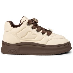 Resim Deery Kadın Bej Sneaker Ayakkabı 