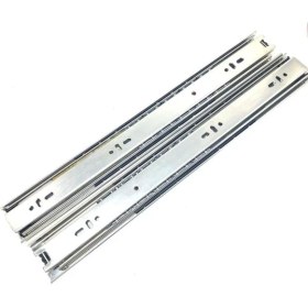 Resim Mobilya Çekmece Rayı Açılınca 70CM 35CM Ikili Paslanmaz Çelik Yüksek Kalite Teleskopik Bilyeli Ray 