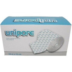Resim Unipore Fix Esnek Flaster Sabitleme Bandı 10 M x 15 CM 
