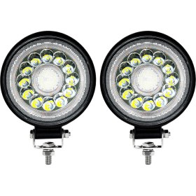 Resim Shopfocus LED Çalışma Işığı Çubukları 160 W 16000LM 2 Adet 4 Inç (Yurt Dışından) 