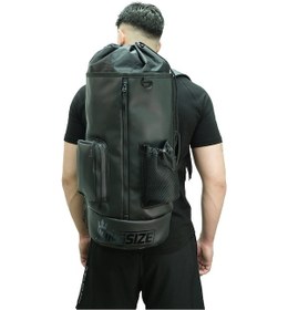 Resim Kingsize Nutrition Kingsize Ultimate Duffle Bag Spor Çanta Siyah Siyah 