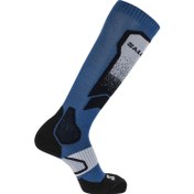 Resim Salomon S/Max DX+SX Unisex Çorap Mavi/Beyaz/Siyah 