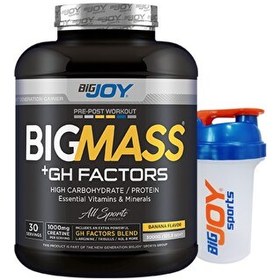 Resim Mass Gainer Muz 3000 kg BigMass Gh Factors Karbonhidrat & Protein 30 Servis 