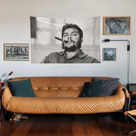 Resim Che Guevara Duvar Örtüsü - 160 cm x 220 cm 