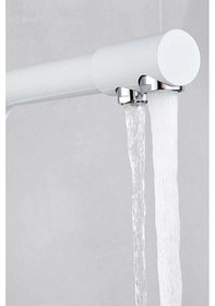 Resim Hms Beyaz Arıtmalı 3 Yollu Mutfak Eviye Bataryası 