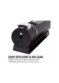 Resim Dlnshop 2 Adet Siyah Duvara Monte Manuel Sabunluk Sıvı Lavabo Sabunluk El Sabunu D-52 Siyah 