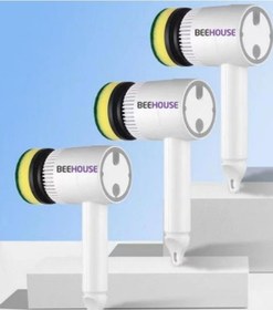 Resim BEEHOUSE Şarjlı 2 Başlıklı Otomatik Temizlik Fırçası - Tuvalet Lavabo Tezgah Mutfak Bulaşık Temizlik Fırçası 