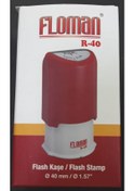 Resim Floman R-40 Yuvarlak Kaşe 40x40 MM Kullanım Alanı Siyah 