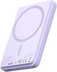 Resim Mcdodo MC-3953 15W Mini Manyetik 5000 mAh Powerbank - Mor 
