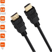 Resim Polosmart PSH07 4K HDMI Kablo 60 Hz 1.5 Metre Siyah 