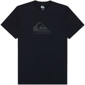 Resim Quiksilver Ev Comp Logo Erkek Siyah Tişört 