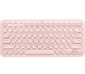 Resim Logitech K380 Multi-Device Bluetooth(R) Klavye-Rose 