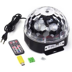Resim Disko Topu Bluetooth Kumandalı Led Kristal 5399 Diğer 