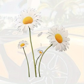 Resim 1 adet, Sonbahar Çiçeği Vinil Dekal, Çizgi Film Stili, Kendinden Yapışkan, Araba, Laptop, Motosiklet, Ahşap, Plastik, Cam, Metal, Seramik Yüzeyler için, Düzensiz Şekil, Mat Bitir, Yeniden Kullanılabilir, Bitki Teması, Anime, Çizgi Film Dekor 
