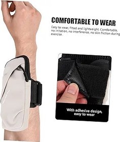 Resim UKCOCO Spor Çantası Su Geçirmez Hafif Ve Esnek Koşu Ve Egzersizler İçin Uygun Arm Kılıfı Telefonunuz İçin Pratik Depolama Çözümü 