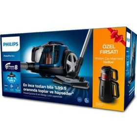 Resim Philips Fc9750/07 Powerpro Max Süpürge + Hd7301/00 Çaycı Hediyeli 