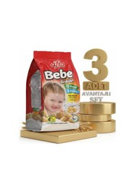 Resim Afia Bebe Bisküvisi Vitamin Katkılı 3x150 Gr 