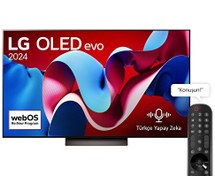 Resim OLEDC46 77'' 195 Ekran 4K Smart AI Sihirli Kumanda Dolby Vision webOS24 OLED evo TV LG