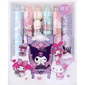 Resim neararsanbizden 6'lı Fosforlu Kalem Seti - Hello Kitty Kuromi ve Arkadaşları 