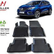 Resim Renault Kadjar Paspas 2015 2021 Arası 3D Havuzlu Wöller Paspas 