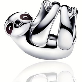 Resim S925 Gümüş Kaplama Sloth Boncu Pender için Bilezikler, Kolyeler - Zarif ve Şık DIY Takı Yapımı, Kadınlar için Mükemmel Doğum Günü ve Parti Hediyesi, Günlük Durum Takıları|Çekici Aksesuar|Demir Ana Malzeme, Sloth Charm 