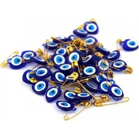 Resim Nazar Boncuğu Iğneli Lacivert 180 Adet 