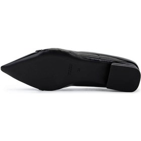 Resim Mario Valentino Kadın Hakiki Deri Siyah Babet Ayakkabı 1040 91d2546 Bn Ayk Sk25-26 Black Siyah 