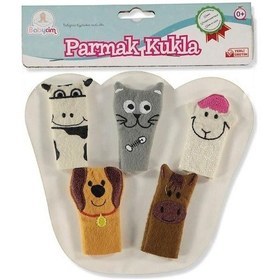 Resim Birlik Oyuncak Babycim Çiftlik Hayvanları Parmak Kukla 5'li Urt020-001 