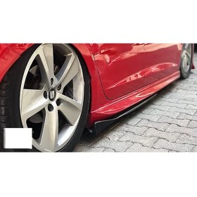 Resim MKG Bmw 1 Serisi F20 2011-2015 Kulaklı Yan Marşpiyel Altı Lip Kısa 86 cm Piona Black 