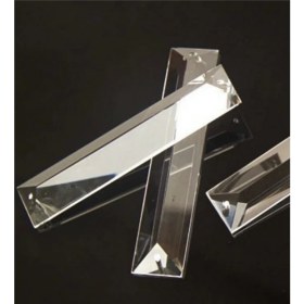 Resim Ada Avize Şeffaf Tabut Avize Taşı 10 Adet 100X20 Mm(Tek Delikli) 