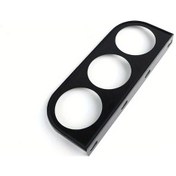 Resim Dream011 Evrensel Siyah Üç Delikli Alet Askı Kafesi - Aracın Torpido Altına Montaj - 52mm 