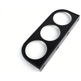 Resim Dream011 Evrensel Siyah Üç Delikli Alet Askı Kafesi - Aracın Torpido Altına Montaj - 52mm 