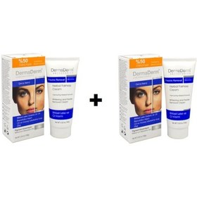 Resim Dermaderm Bitkisel Leke ve Çil Gece Kremi 2 x 100 G 