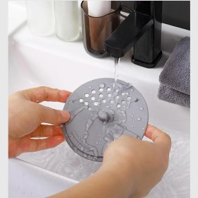 Resim MAİN SHOP Banyo & Mutfak Giderleri Için Duş Lavabo Süzgeci Kokuya Karşı Koruyucu & Dayanıklı Gri M-137 