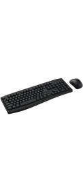 Resim Rapoo X1800 Pro Kablosuz Klavye Mouse Set Siyah 